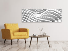 Laden Sie das Bild in den Galerie-Viewer, Leinwandbild Panorama 3D-Elemente