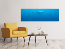 Laden Sie das Bild in den Galerie-Viewer, Leinwandbild Panorama Der Walhai