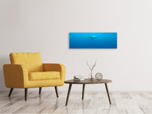 Laden Sie das Bild in den Galerie-Viewer, Leinwandbild Panorama Der Walhai
