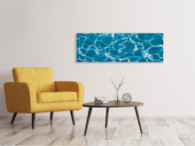 Laden Sie das Bild in den Galerie-Viewer, Leinwandbild Panorama Pool