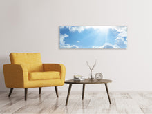 Laden Sie das Bild in den Galerie-Viewer, Leinwandbild Panorama Himmelshoffnung