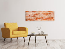 Laden Sie das Bild in den Galerie-Viewer, Leinwandbild Panorama Mauerwerk