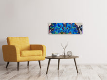 Laden Sie das Bild in den Galerie-Viewer, Leinwandbild Panorama Graffiti NYC