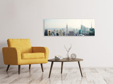 Laden Sie das Bild in den Galerie-Viewer, Leinwandbild Panorama NYC