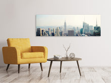 Laden Sie das Bild in den Galerie-Viewer, Leinwandbild Panorama NYC
