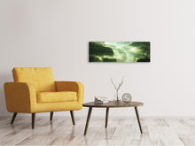 Laden Sie das Bild in den Galerie-Viewer, Leinwandbild Panorama Über den Wäldern