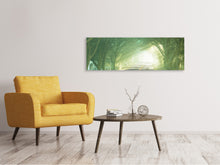 Laden Sie das Bild in den Galerie-Viewer, Leinwandbild Panorama Die Allee