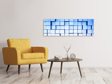Laden Sie das Bild in den Galerie-Viewer, Leinwandbild Panorama 3D-Symetrie