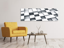 Laden Sie das Bild in den Galerie-Viewer, Leinwandbild Panorama 3D-Kubus