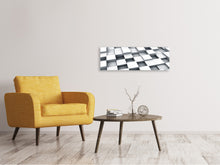 Laden Sie das Bild in den Galerie-Viewer, Leinwandbild Panorama 3D-Kubus