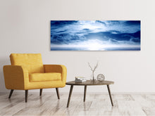 Laden Sie das Bild in den Galerie-Viewer, Leinwandbild Panorama Mystischer Himmel