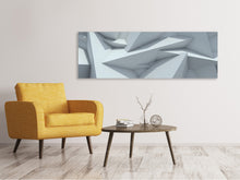 Laden Sie das Bild in den Galerie-Viewer, Leinwandbild Panorama 3D-Kristallo