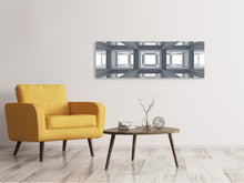Laden Sie das Bild in den Galerie-Viewer, Leinwandbild Panorama Räume