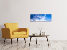 Laden Sie das Bild in den Galerie-Viewer, Leinwandbild Panorama Schleierwolken