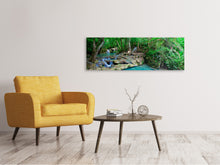Laden Sie das Bild in den Galerie-Viewer, Leinwandbild Panorama Am Fusse von Erawan