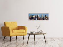 Laden Sie das Bild in den Galerie-Viewer, Leinwandbild Panorama Skyline Midtown Manhattan