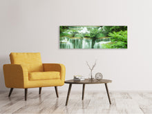 Laden Sie das Bild in den Galerie-Viewer, Leinwandbild Panorama 7 Stufen in Thailand