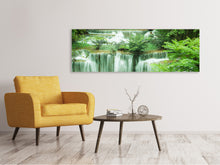 Laden Sie das Bild in den Galerie-Viewer, Leinwandbild Panorama 7 Stufen in Thailand