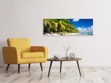 Laden Sie das Bild in den Galerie-Viewer, Leinwandbild Panorama Die einsame Insel