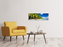 Laden Sie das Bild in den Galerie-Viewer, Leinwandbild Panorama Die einsame Insel