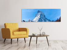 Laden Sie das Bild in den Galerie-Viewer, Leinwandbild Panorama Das majestätische Matterhorn