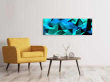 Laden Sie das Bild in den Galerie-Viewer, Leinwandbild Panorama 3D-Diamonds