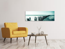 Laden Sie das Bild in den Galerie-Viewer, Leinwandbild Panorama Das Wattenmeer