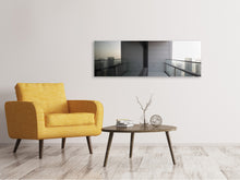 Laden Sie das Bild in den Galerie-Viewer, Leinwandbild Panorama Balkon in Dubai