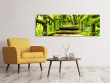 Laden Sie das Bild in den Galerie-Viewer, Leinwandbild Panorama Moos