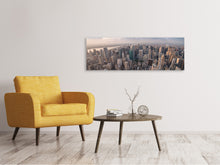Laden Sie das Bild in den Galerie-Viewer, Leinwandbild Panorama Manhattan