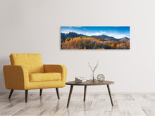 Laden Sie das Bild in den Galerie-Viewer, Leinwandbild Panorama Wolken ziehen auf