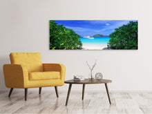 Laden Sie das Bild in den Galerie-Viewer, Leinwandbild Panorama Similan-Inseln