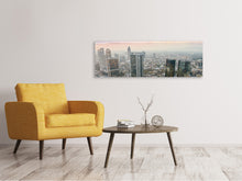 Laden Sie das Bild in den Galerie-Viewer, Leinwandbild Panorama Skyline Penthouse in New York