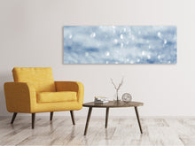 Laden Sie das Bild in den Galerie-Viewer, Leinwandbild Panorama Kristallglanz