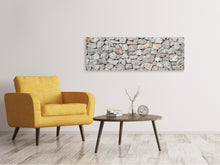 Laden Sie das Bild in den Galerie-Viewer, Leinwandbild Panorama Grunge-Stil Mauer