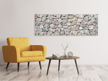 Laden Sie das Bild in den Galerie-Viewer, Leinwandbild Panorama Grunge-Stil Mauer