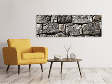 Laden Sie das Bild in den Galerie-Viewer, Leinwandbild Panorama Grosses Mauerwerk