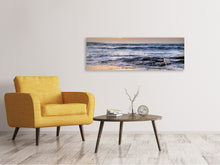 Laden Sie das Bild in den Galerie-Viewer, Leinwandbild Panorama Das Meer