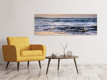 Laden Sie das Bild in den Galerie-Viewer, Leinwandbild Panorama Das Meer