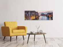 Laden Sie das Bild in den Galerie-Viewer, Leinwandbild Panorama Romantisches Venedig