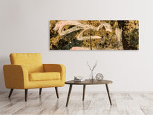 Laden Sie das Bild in den Galerie-Viewer, Leinwandbild Panorama Writing On The Wall