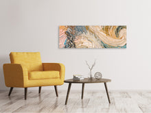 Laden Sie das Bild in den Galerie-Viewer, Leinwandbild Panorama Ölgemälde