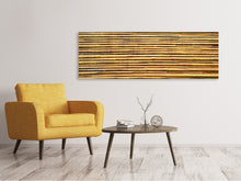 Laden Sie das Bild in den Galerie-Viewer, Leinwandbild Panorama Bambus