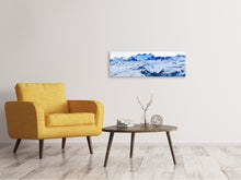 Laden Sie das Bild in den Galerie-Viewer, Leinwandbild Panorama Die Schweizer Alpen