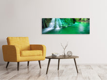 Laden Sie das Bild in den Galerie-Viewer, Leinwandbild Panorama Im Paradies