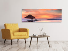 Laden Sie das Bild in den Galerie-Viewer, Leinwandbild Panorama Paradiesische Brücke