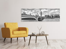 Laden Sie das Bild in den Galerie-Viewer, Leinwandbild Panorama Westminster Bridge