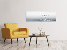 Laden Sie das Bild in den Galerie-Viewer, Leinwandbild Panorama Wasserfigur