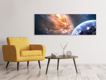Laden Sie das Bild in den Galerie-Viewer, Leinwandbild Panorama Universus