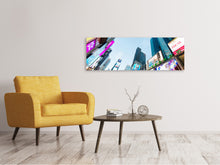 Laden Sie das Bild in den Galerie-Viewer, Leinwandbild Panorama Shopping in NYC